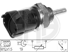 SENSOR TEMPERATURA OPEL PRETO